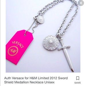 Versace for H&M Sword Necklace